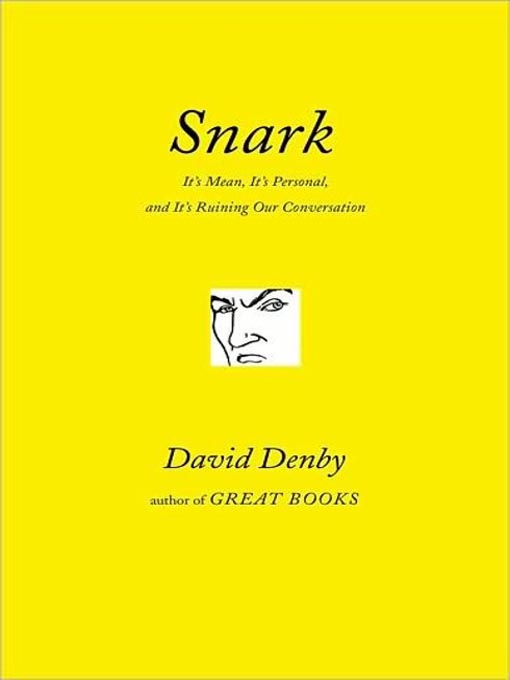 Title details for Snark by David Denby - Available